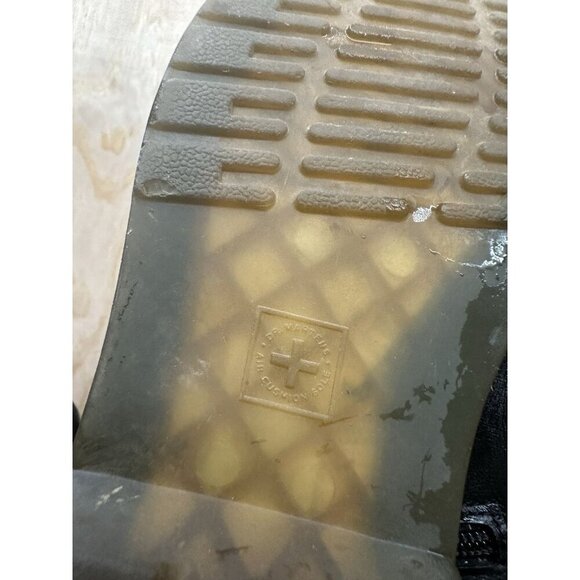 Dr Martens 1460 J Black Side-Zip Size 3 Youth Children's Combat Boots Doc - Picture 7 of 9